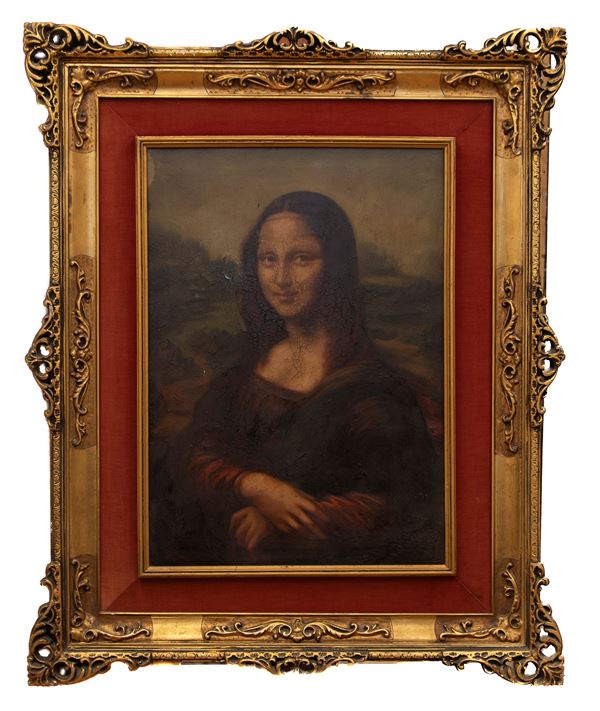 DIPINTO LA GIOCONDA DA LEONARDO DA VINCI