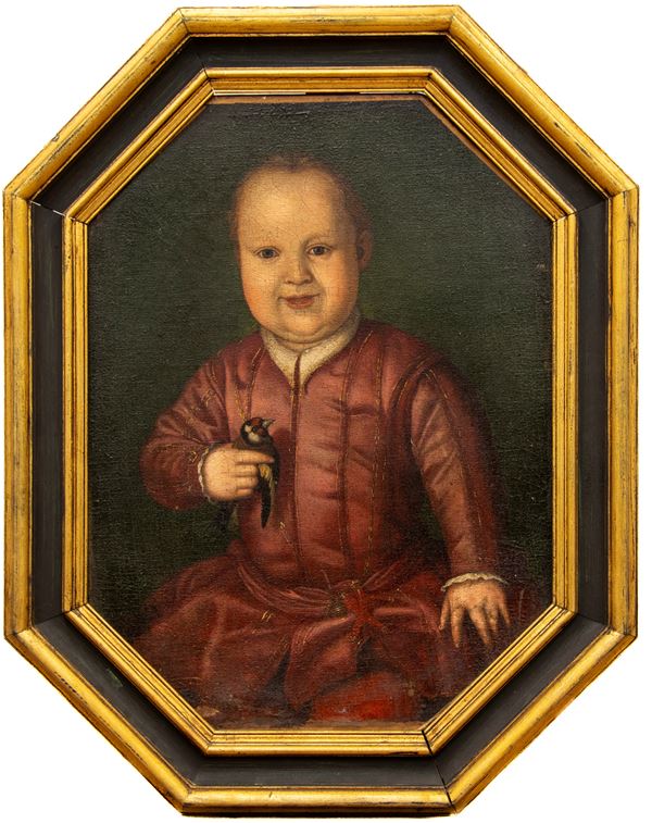 DIPINTO GIOVANNI DE' MEDICI DI SEGUACE DEL BRONZINO
