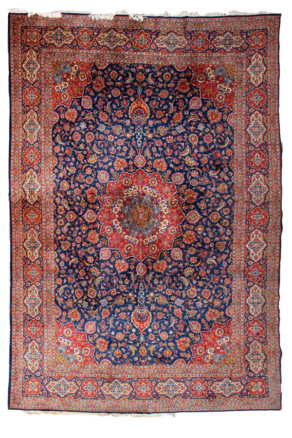 TAPPETO ISFAHAN DA PALAZZO, INIZI XX SECOLO