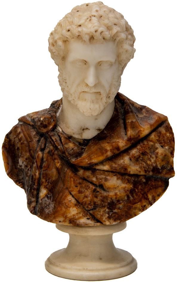 BUSTINO DI MARCO AURELIO IN MARMI