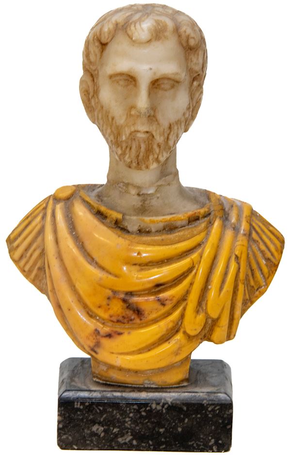 PICCOLO BUSTO IN MARMI, INIZI XIX SECOLO