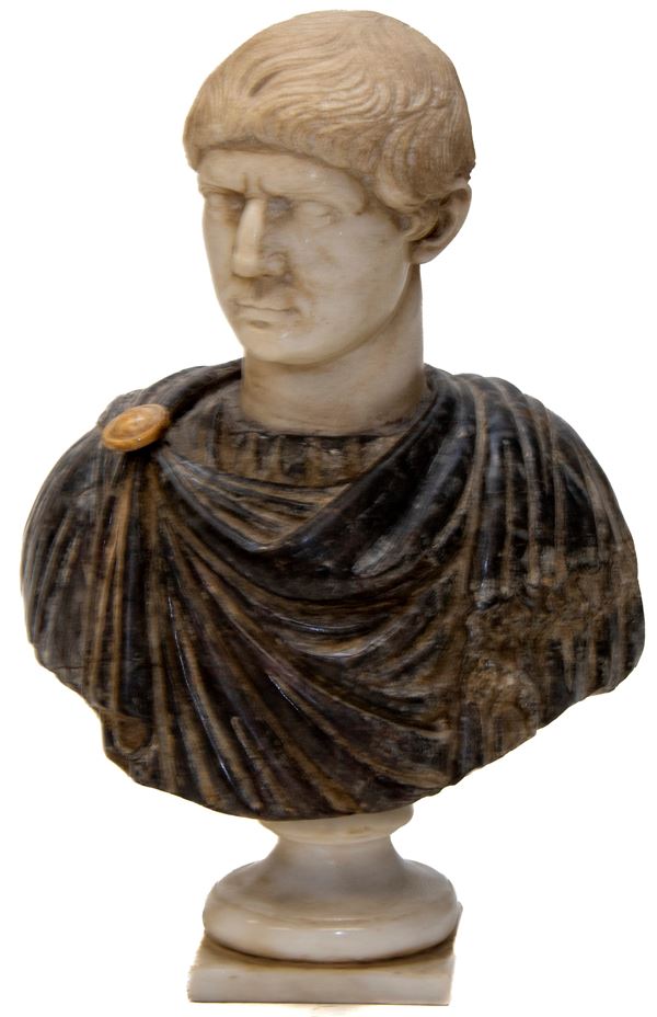 BUSTO DI CESARE IN MARMI, XVIII SECOLO