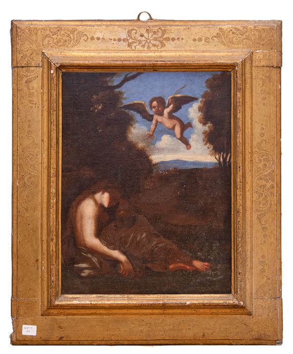 DIPINTO MADDALENA DI SEGUACE DI AGOSTINO CARRACCI