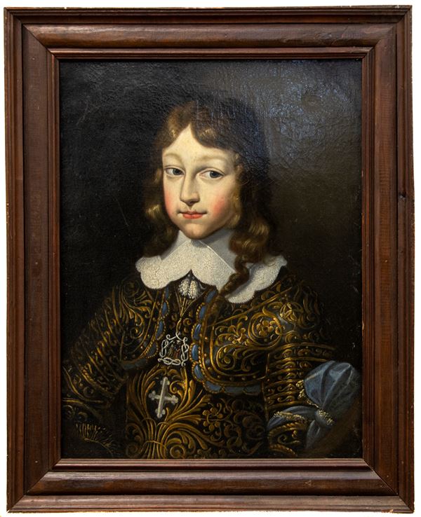 DIPINTO RITRATTO DI CARLO EMANUELE II DI PHILIBERT TORRET