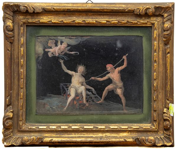 MARTIRIO DI SAN LORENZO, AMBITO DI LUDOVICO CARDI DETTO IL CIGOLI