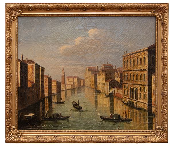 DIPINTO VENEZIA DI PITTORE ACCADEMICO
