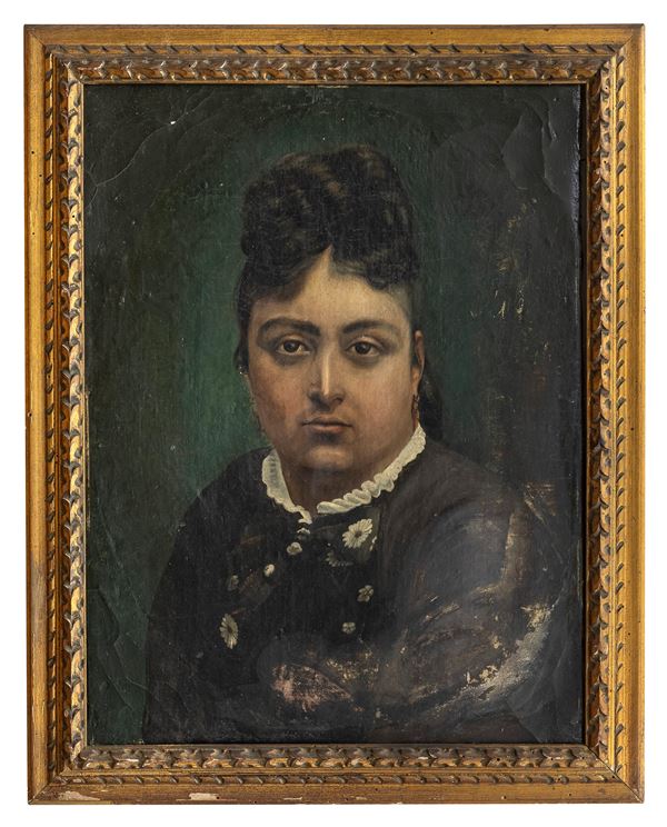 DIPINTO RITRATTO DI DONNA