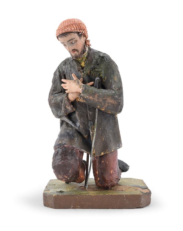 PASTORE DA PRESEPE, NAPOLI XIX SECOLO