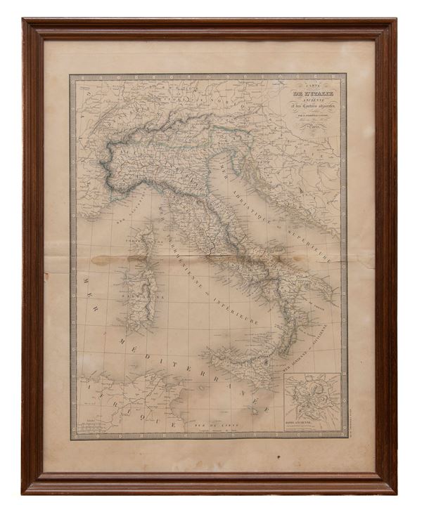 CARTA GEOGRAFICA DELL'ITALIA