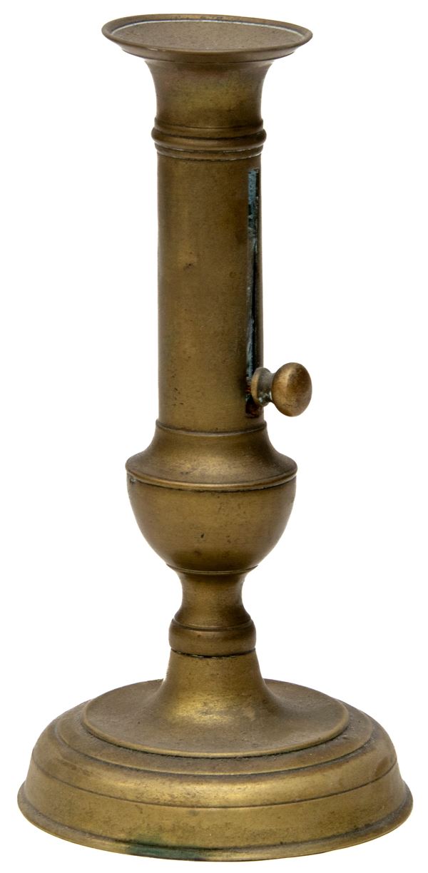 CANDELIERE IN OTTONE, XIX SECOLO