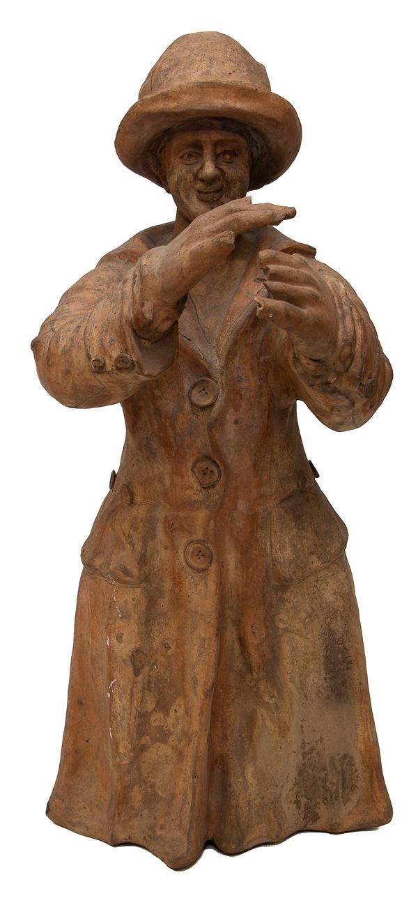 SCULTURA IN TERRACOTTA, PROBABILMENTE SICILIA XIX SECOLO