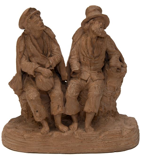 SCULTURA IN TERRACOTTA, SICILIA XIX SECOLO