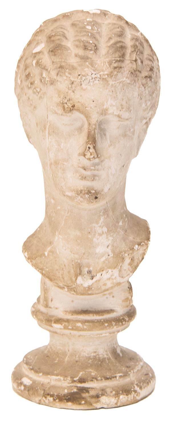 BUSTO IN STUCCO, FINE XIX SECOLO
