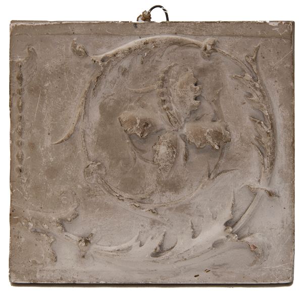 MATTONELLA IN STUCCO, INIZI XIX SECOLO