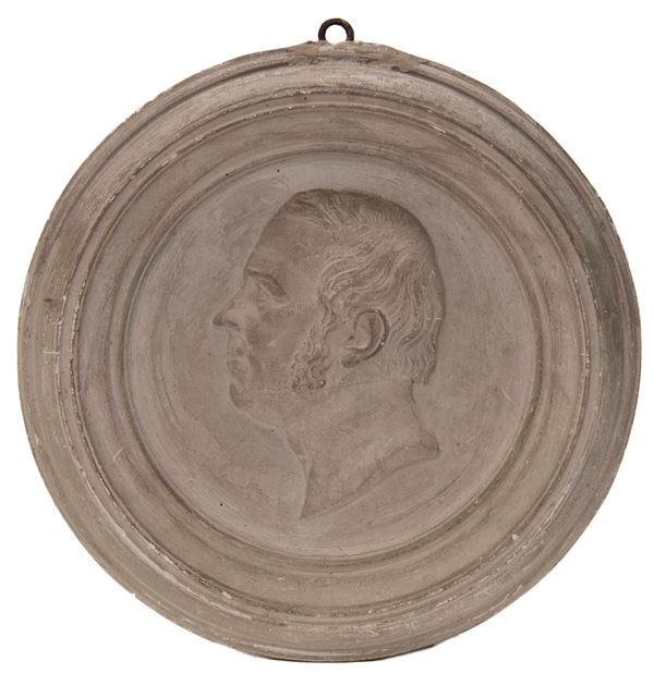 TONDO IN STUCCO, INIZI XIX SECOLO