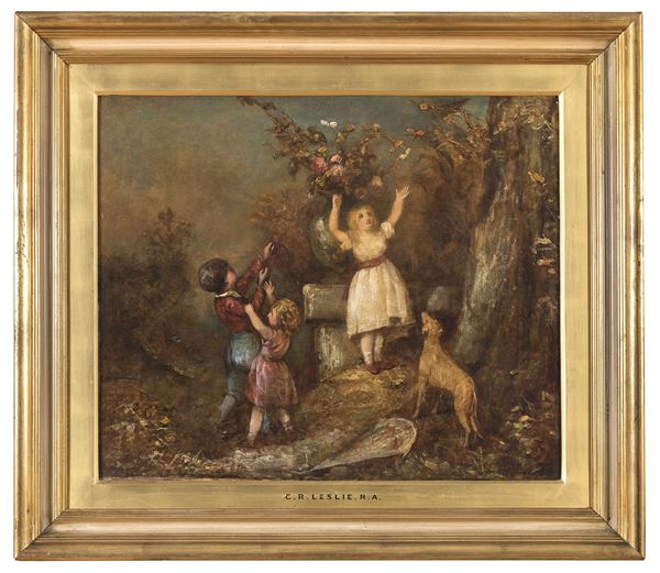 GIOCO DI FANCIULLI SIGLATO C.R. LESLIE