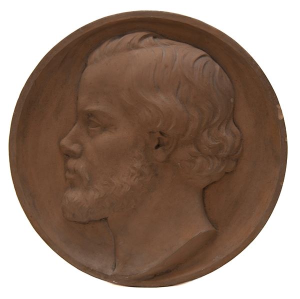 BASSORILIEVO IN TERRACOTTA, XIX SECOLO