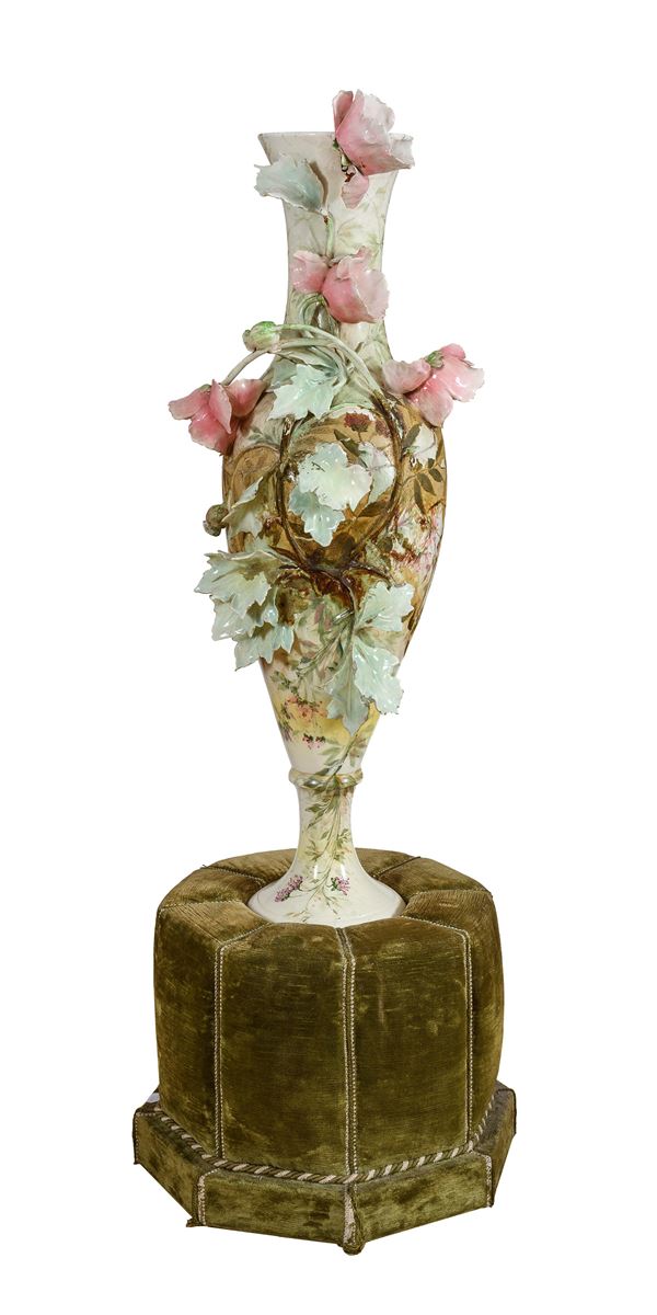 VASO IN CERAMICA, 1950 ca.