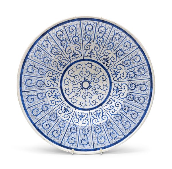 PIATTO IN CERAMICA, FABBRICA ROMANA DATATO 1890