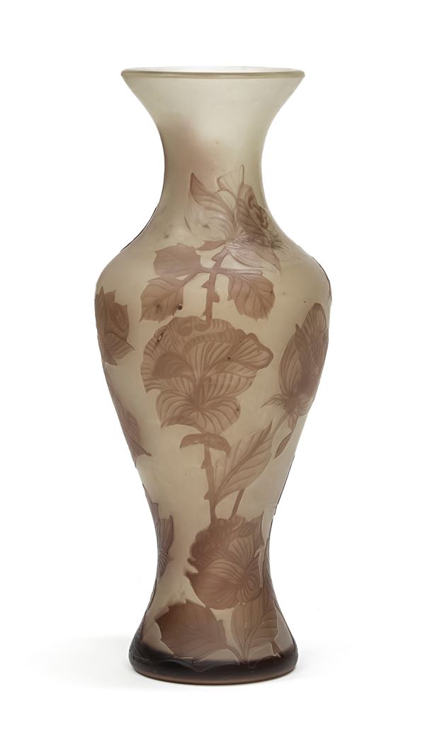 VASO IN VETRO, INIZIO NOVECENTO