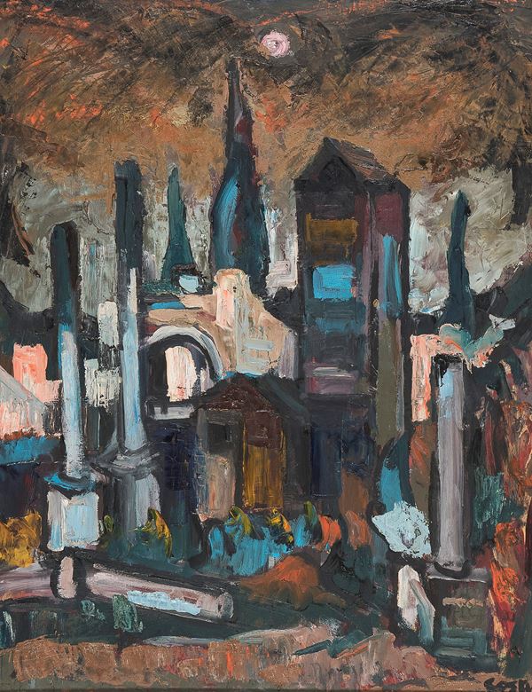 DIPINTO RUDERI DI RAFFAELE COSTI