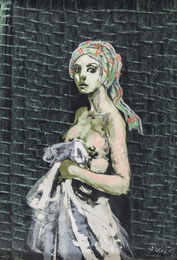 LITOGRAFIA RITOCCATA A MANO DA ALBERTO SUGHI