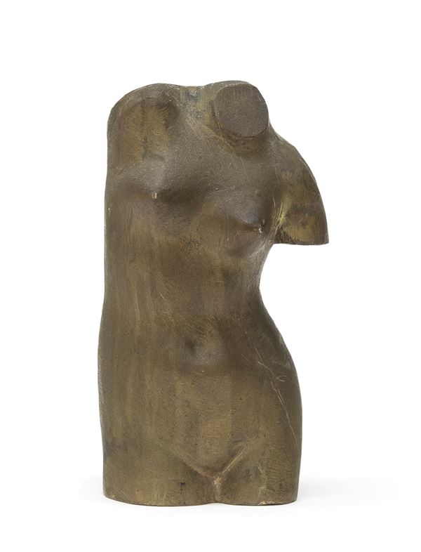 TORSO DI VENERE IN BRONZO