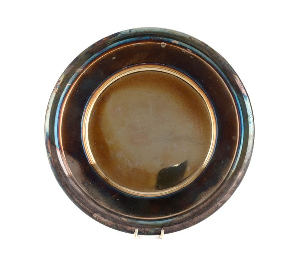 PIATTO IN SILVERPLATED, XX SECOLO