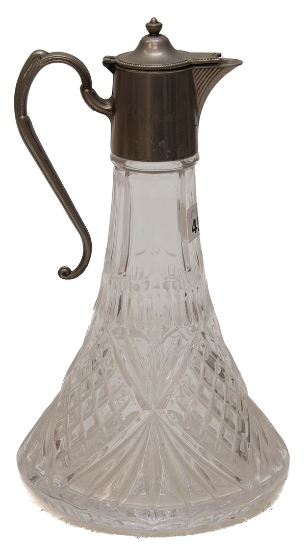 CARAFFA IN CRISTALLO, XX SECOLO