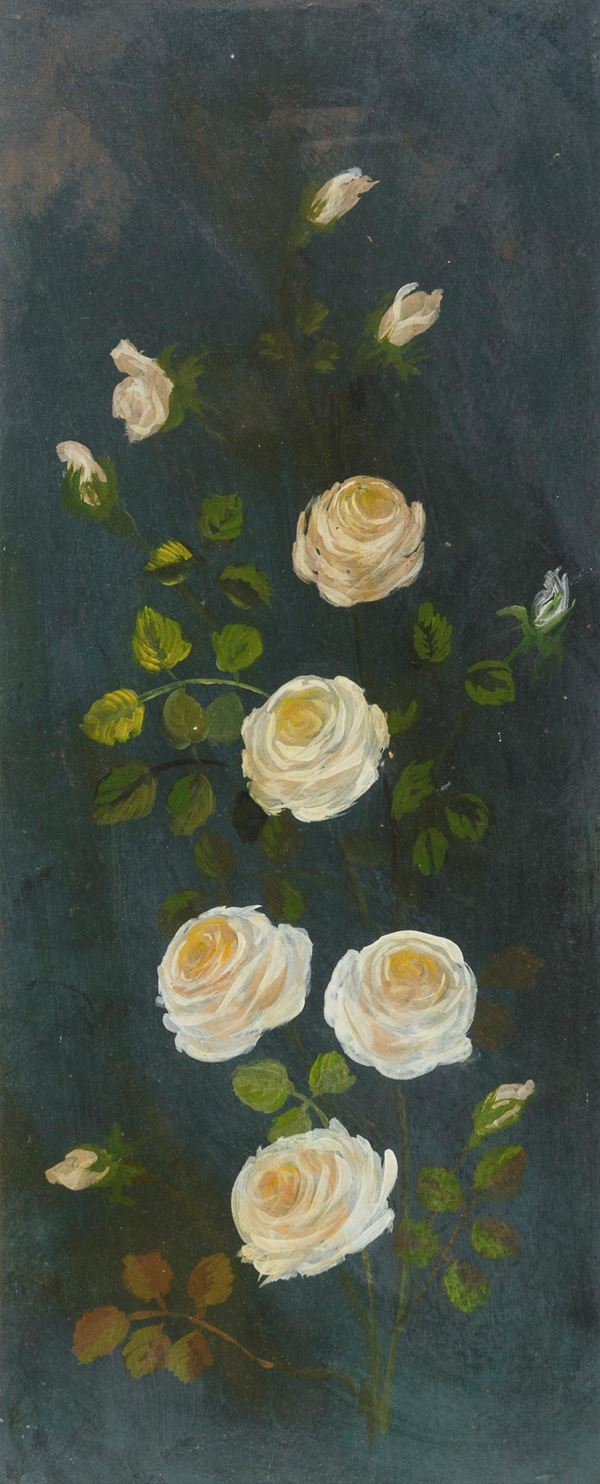 DIPINTO FIORI DEL NOIVECENTO