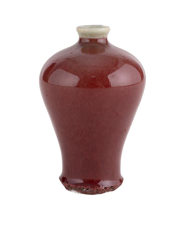 VASETTO MIGNON IN CERAMICA, CINA INIZI XX SECOLO
