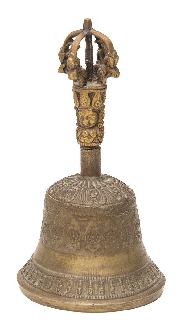 CAMPANA IN BRONZO, TIBET INIZI XX SECOLO