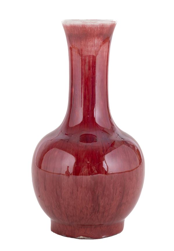 VASO IN CERAMICA, CINA INIZI XX SECOLO