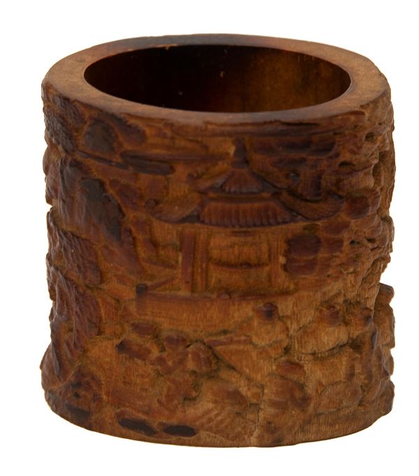 PORTA PENNELLI MIGNON IN LEGNO