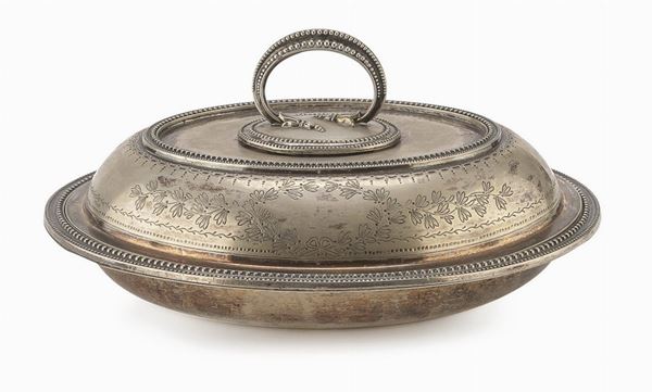 LEGUMIERA IN SILVERPLATED