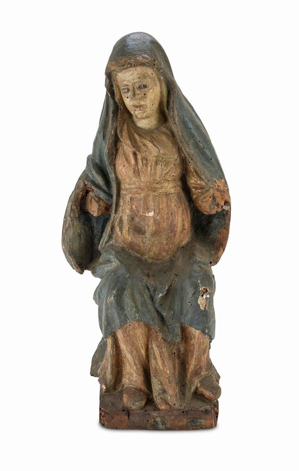 SCULTURA DELLA VERGINE XVI SECOLO