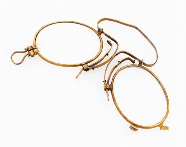 OCCHIALETTI IN ORO, FINE XIX SECOLO