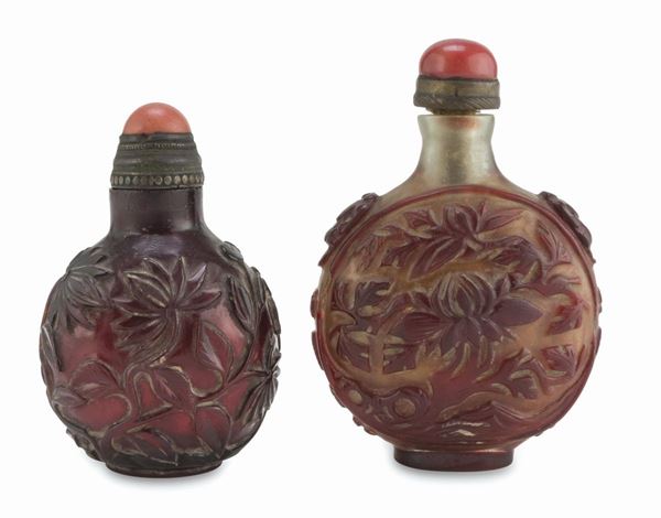 DUE GRANDI SNUFF BOTTLE, CINA