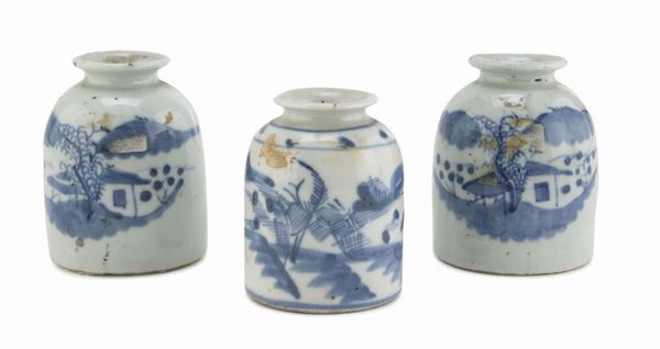 TRE PICCOLE GIARE, CINA FINE XIX SECOLO