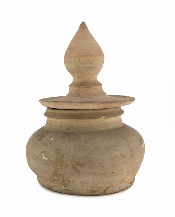 GIARA IN TERRACOTTA TAILANDIA XIV-XVI SECOLO