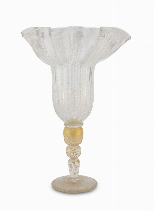 VASO IN VETRO DI MURANO