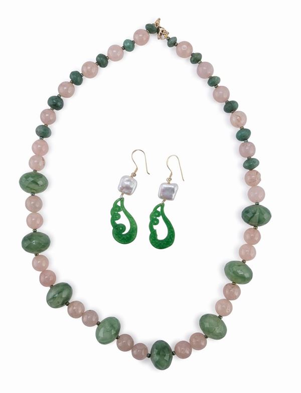 COLLANA E COPPIA ORECCHINI