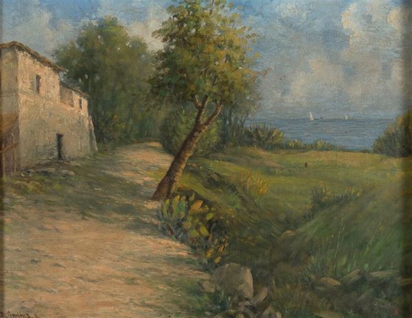 DIPINTO ASTRATTO FIRMATO DORAZIO