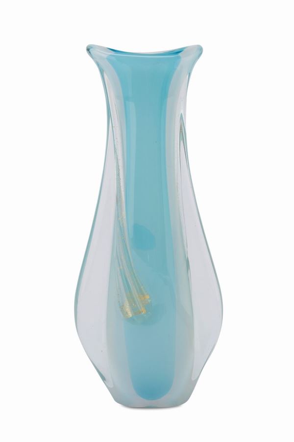 VASO IN VETRO FERRO ITALARTS