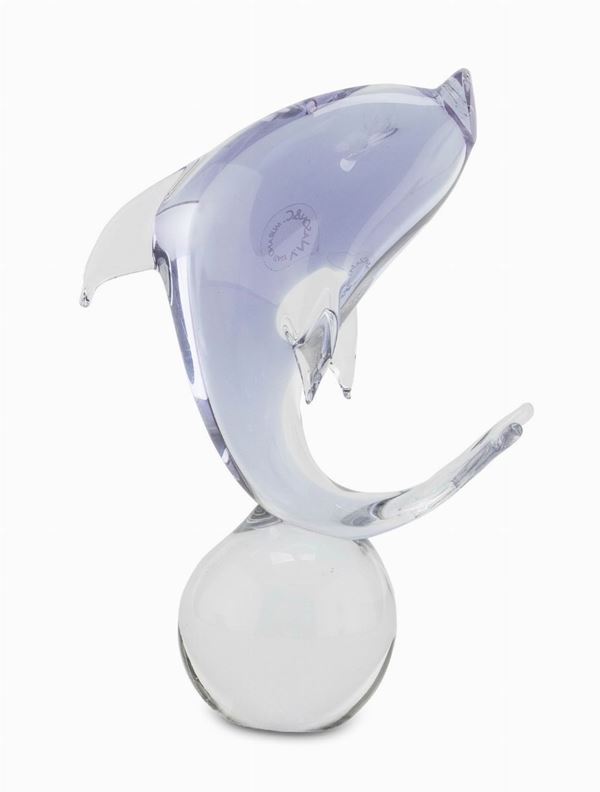 DELFINO IN VETRO NASON