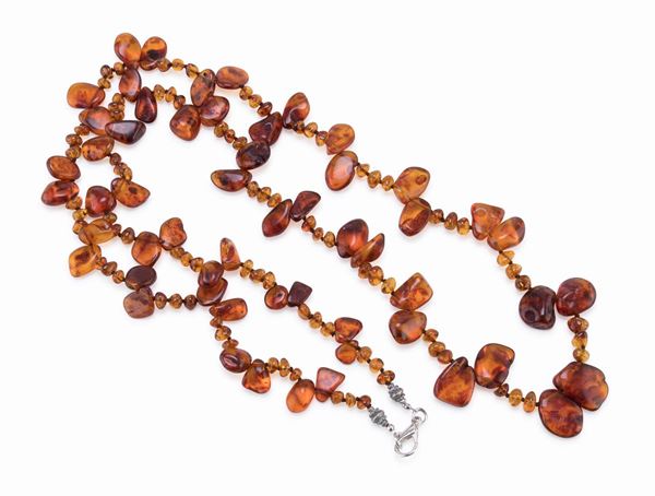 COLLANA IN AMBRA BALTICA LIBERTY