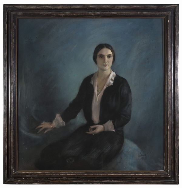 RITRATTO DI DONNA FANTINI DUPR&#200; DI ALBERTO BIANCHI