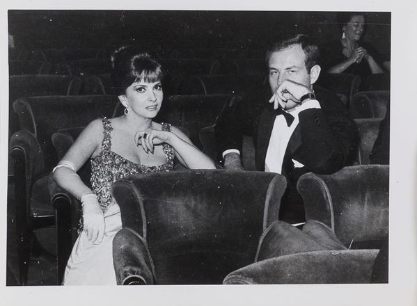 DUE FOTO MAGNANI E LOLLOBRIGIDA