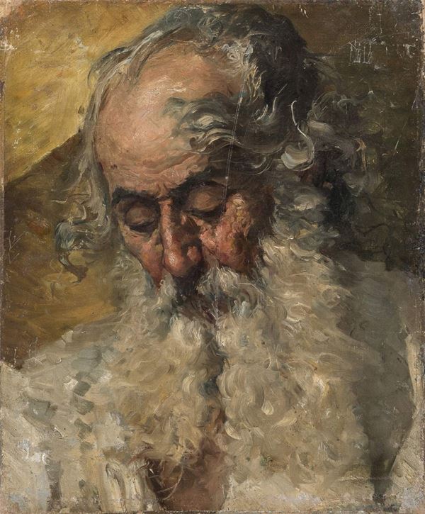 DIPINTO UOMO CON BARBA