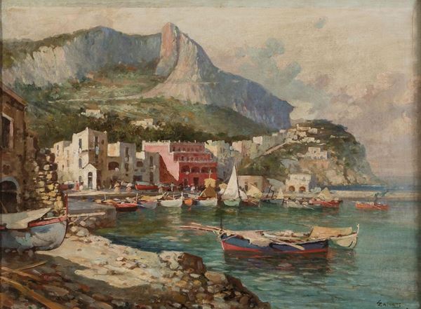 DIPINTO CAPRI DI SALVATI